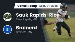 Recap: Sauk Rapids-Rice  vs. Brainerd  2018