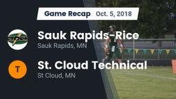 Recap: Sauk Rapids-Rice  vs. St. Cloud Technical  2018