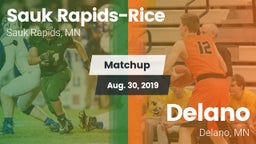 Matchup: Sauk Rapids-Rice Hig vs. Delano  2019