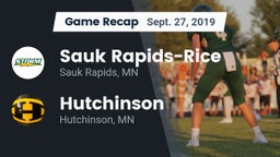 Recap: Sauk Rapids-Rice  vs. Hutchinson  2019