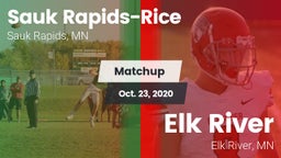 Matchup: Sauk Rapids-Rice Hig vs. Elk River  2020