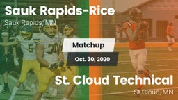 Matchup: Sauk Rapids-Rice Hig vs. St. Cloud Technical  2020