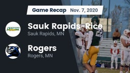 Recap: Sauk Rapids-Rice  vs. Rogers  2020