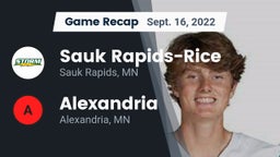 Recap: Sauk Rapids-Rice  vs. Alexandria  2022