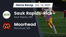 Recap: Sauk Rapids-Rice  vs. Moorhead  2022