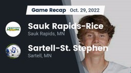 Recap: Sauk Rapids-Rice  vs. Sartell-St. Stephen  2022