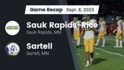 Recap: Sauk Rapids-Rice  vs. Sartell  2023