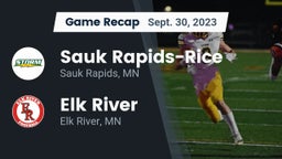 Recap: Sauk Rapids-Rice  vs. Elk River  2023