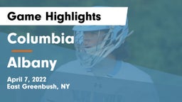 Columbia  vs Albany  Game Highlights - April 7, 2022