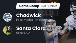 Recap: Chadwick  vs. Santa Clara  2022