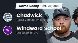 Recap: Chadwick  vs. Windward School 2023