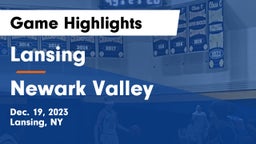 Lansing  vs Newark Valley  Game Highlights - Dec. 19, 2023