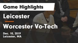 Leicester  vs Worcester Vo-Tech  Game Highlights - Dec. 10, 2019
