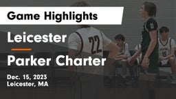 Leicester  vs Parker Charter Game Highlights - Dec. 15, 2023