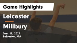 Leicester  vs Millbury  Game Highlights - Jan. 19, 2024