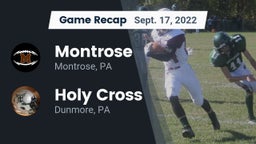 Recap: Montrose  vs. Holy Cross  2022