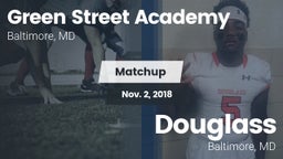 Matchup: Green Street Academy vs. Douglass  2018