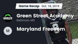 Recap: Green Street Academy  vs. Maryland Freedom 2019
