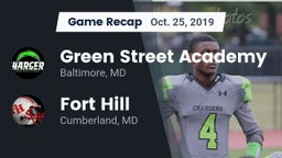 Recap: Green Street Academy  vs. Fort Hill  2019