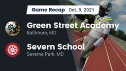 Recap: Green Street Academy  vs. Severn School 2021