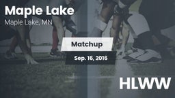 Matchup: Maple Lake High Scho vs. HLWW 2016