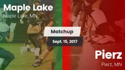 Matchup: Maple Lake High Scho vs. Pierz  2017