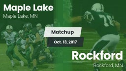 Matchup: Maple Lake High Scho vs. Rockford  2017