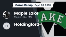Recap: Maple Lake  vs. Holdingford 2018