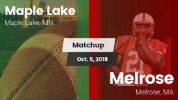 Matchup: Maple Lake High Scho vs. Melrose  2018