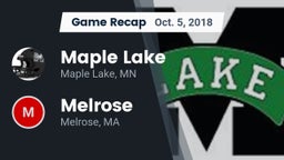 Recap: Maple Lake  vs. Melrose  2018