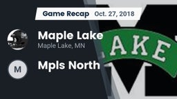 Recap: Maple Lake  vs. Mpls North 2018