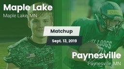 Matchup: Maple Lake High Scho vs. Paynesville  2019