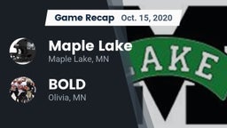 Recap: Maple Lake  vs. BOLD  2020