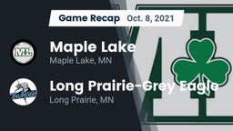 Recap: Maple Lake  vs. Long Prairie-Grey Eagle  2021