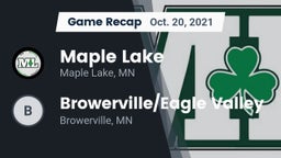 Recap: Maple Lake  vs. Browerville/Eagle Valley  2021