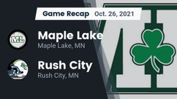 Recap: Maple Lake  vs. Rush City  2021