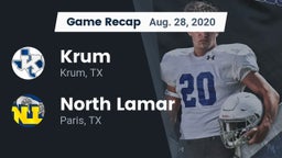 Recap: Krum  vs. North Lamar  2020