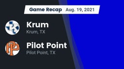 Recap: Krum  vs. Pilot Point  2021