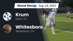 Recap: Krum  vs. Whitesboro  2023