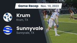 Recap: Krum  vs. Sunnyvale  2023