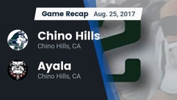 Recap: Chino Hills  vs. Ayala  2017