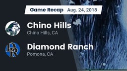 Recap: Chino Hills  vs. Diamond Ranch  2018
