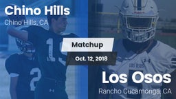 Matchup: Chino Hills High Sch vs. Los Osos  2018