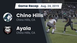 Recap: Chino Hills  vs. Ayala  2019