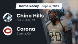 Recap: Chino Hills  vs. Corona  2019