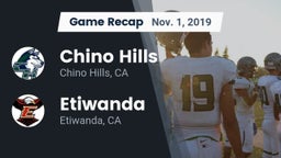 Recap: Chino Hills  vs. Etiwanda  2019