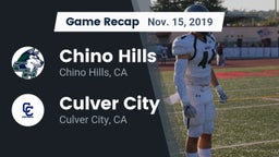 Recap: Chino Hills  vs. Culver City  2019