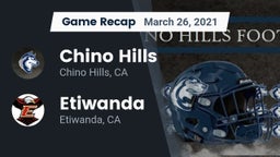 Recap: Chino Hills  vs. Etiwanda  2021