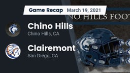 Recap: Chino Hills  vs. Clairemont  2021