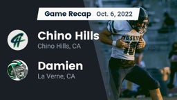 Recap: Chino Hills  vs. Damien  2022